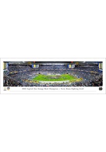 Blakeway Panoramas Notre Dame Fighting Irish 2025 Orange Bowl Champions Tubed Unframed Poster