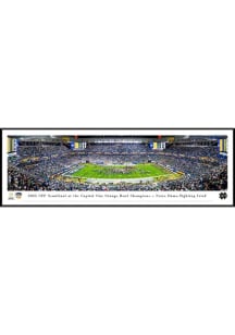 Blakeway Panoramas Notre Dame Fighting Irish 2025 Orange Bowl Champions Standard Framed Posters