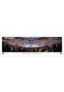 Blakeway Panoramas Kansas Jayhawks Basketball Tubed Unframed Poster