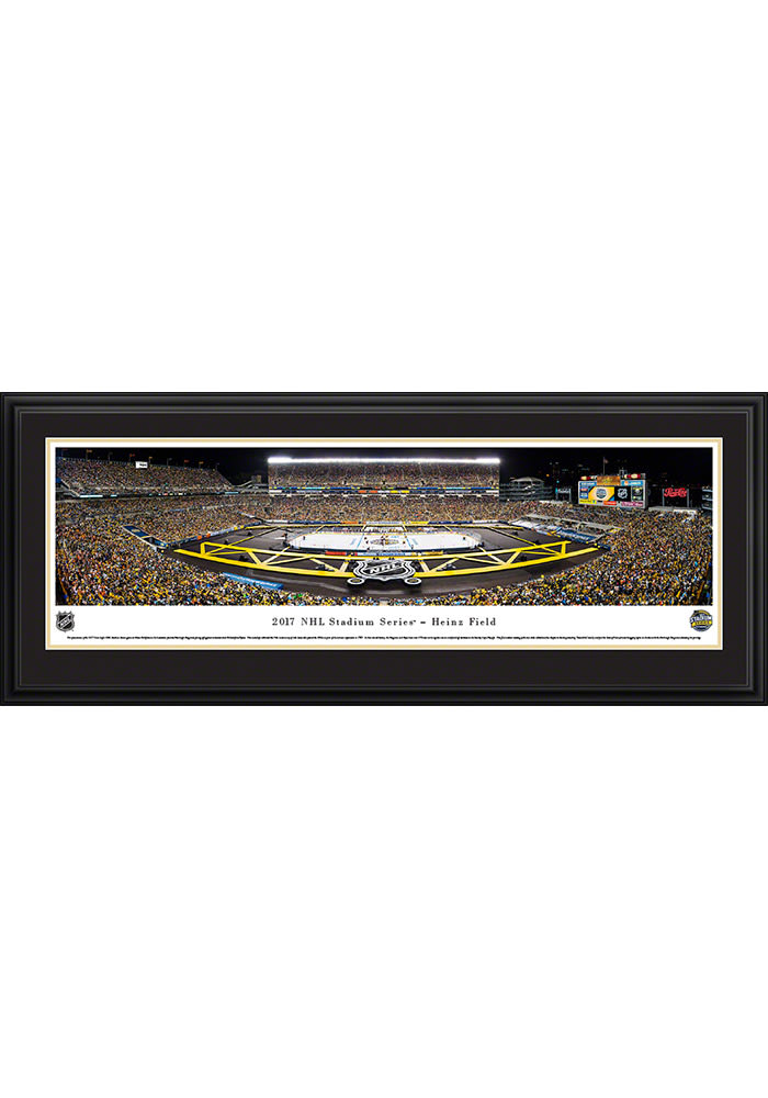 Pittsburgh Penguins 2017 Stadium Series At Heinz Field Deluxe Framed Posters