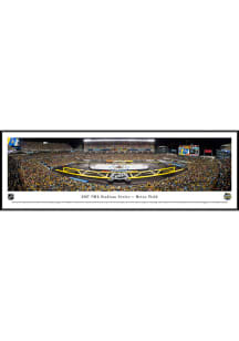 Blakeway Panoramas Pittsburgh Penguins 2017 Stadium Series At Heinz Field Standard Framed Poster..