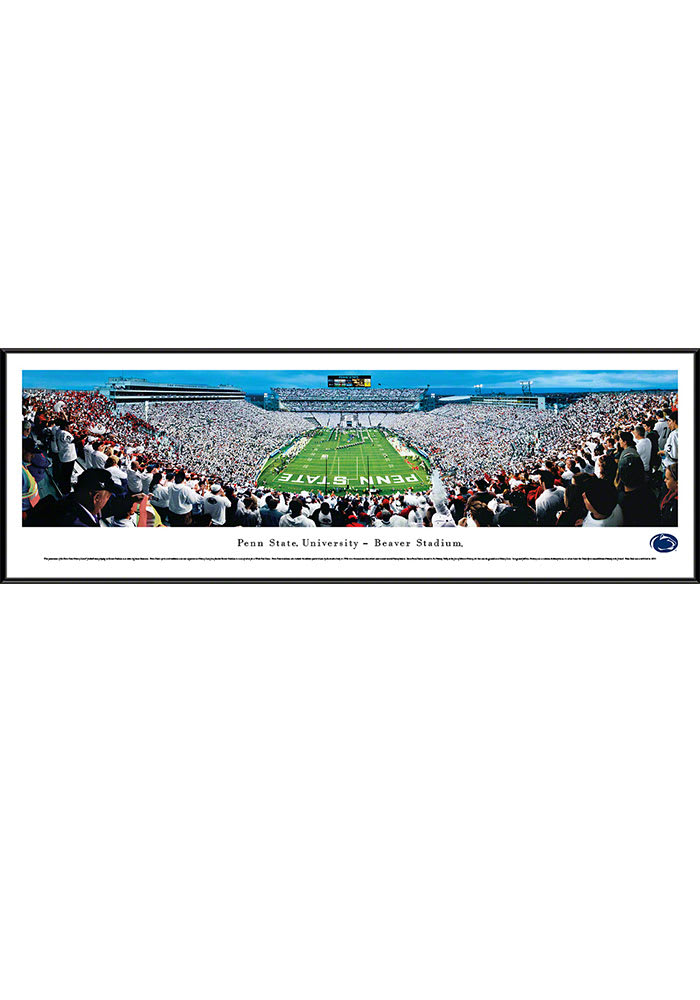 Penn State Nittany Lions Beaver Stadium Endzone Standard Framed Posters