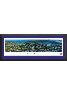 Blue Washington Huskies Panorama Deluxe Framed Posters