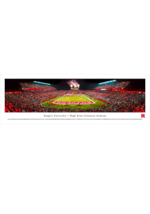 Blakeway Panoramas Rutgers Scarlet Knights High Point Solutions Stadium Big 10 Tubed Unframed Poster