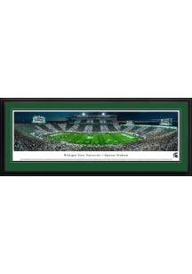 Blakeway Panoramas Michigan State Spartans Spartan Stadium Striped Deluxe Framed Posters