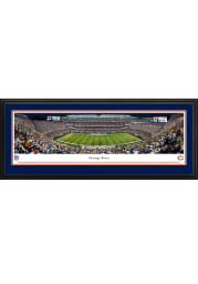 Chicago Bears Soldier Field At Night Deluxe Framed Posters
