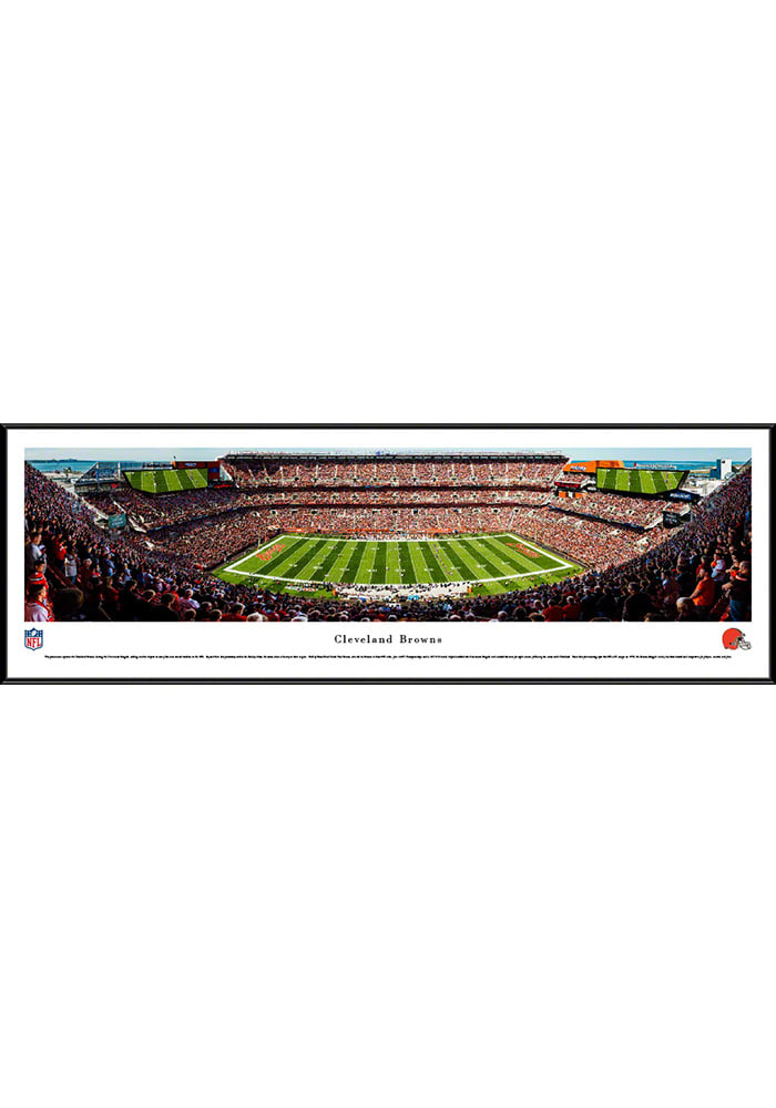 Cleveland Browns Panoramic Poster - FirstEnergy Stadium Decade Awards  NFLBRN4