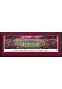 Blakeway Panoramas Alabama Crimson Tide 2017 Football National Champions Deluxe Framed Posters