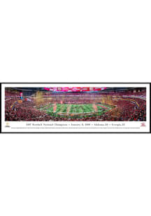 Blakeway Panoramas Alabama Crimson Tide 2017 Football National Champions Standard Framed Posters