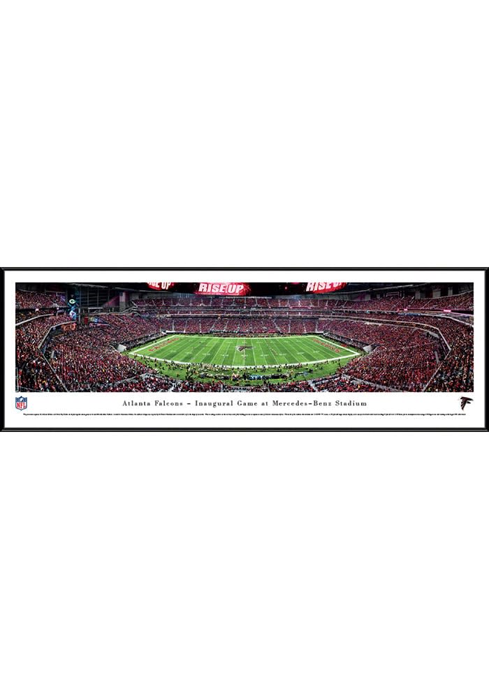 Atlanta Falcons First Game Mercedes-Benz Stadium Framed