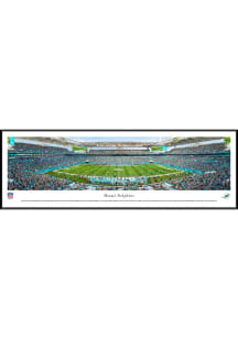 Blakeway Panoramas Miami Dolphins 50 Yard Line Standard Framed Posters