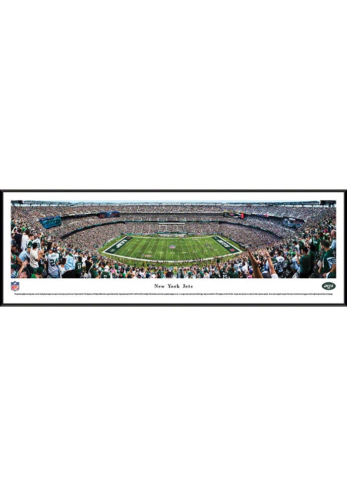 New York Jets Framed Panoramic Poster - MetLife Stadium Picture