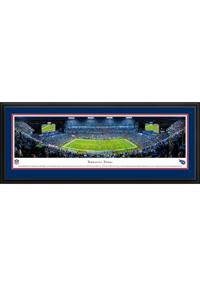 Tennessee Titans Football Night Game Deluxe Framed Posters