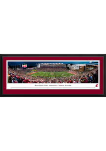 Blakeway Panoramas Washington State Cougars 50 Yard Line Deluxe Framed Posters