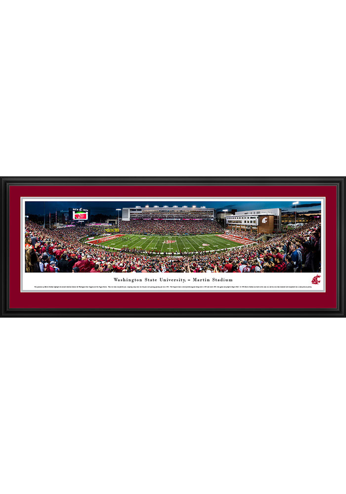 Washington State Cougars 50 Yard Line Deluxe Framed Posters