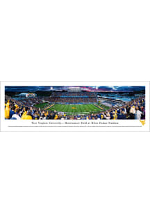 Blakeway Panoramas West Virginia Mountaineers Football Sunset Unframed Unframed Poster