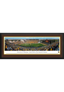 Blakeway Panoramas Wyoming Cowboys Football Deluxe Framed Posters