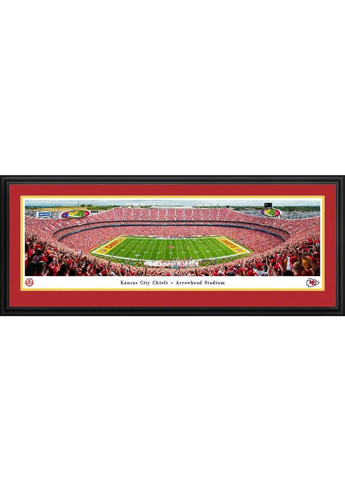 Kansas City Chiefs Panoramic Poster - Arrowhead Stadium