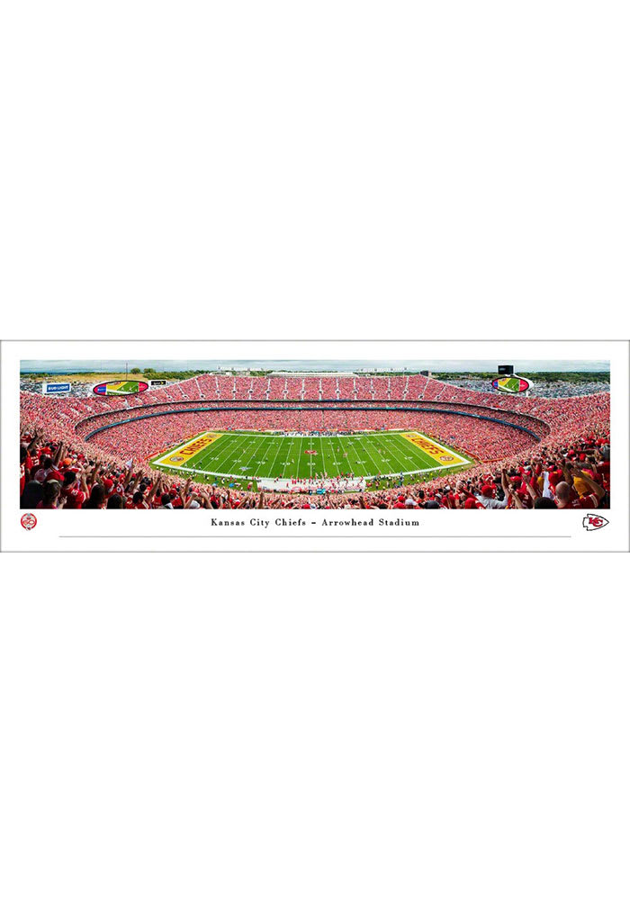 Kansas City Chiefs Arrowhead Stadium Tubed Unframed Poster