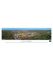 Blakeway Panoramas Michigan Wolverines Aerial Tubed Unframed Poster