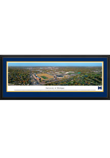 Blakeway Panoramas Michigan Wolverines Aerial Deluxe Framed Posters
