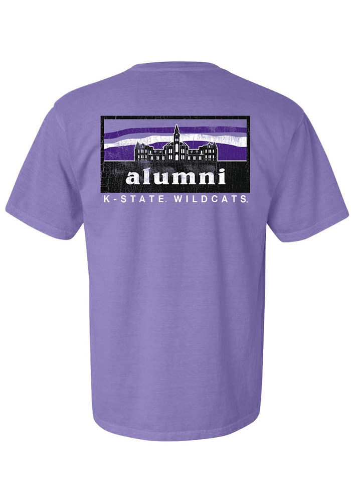 K-State Wildcats Womens Purple Alumni Short Sleeve T-Shirt