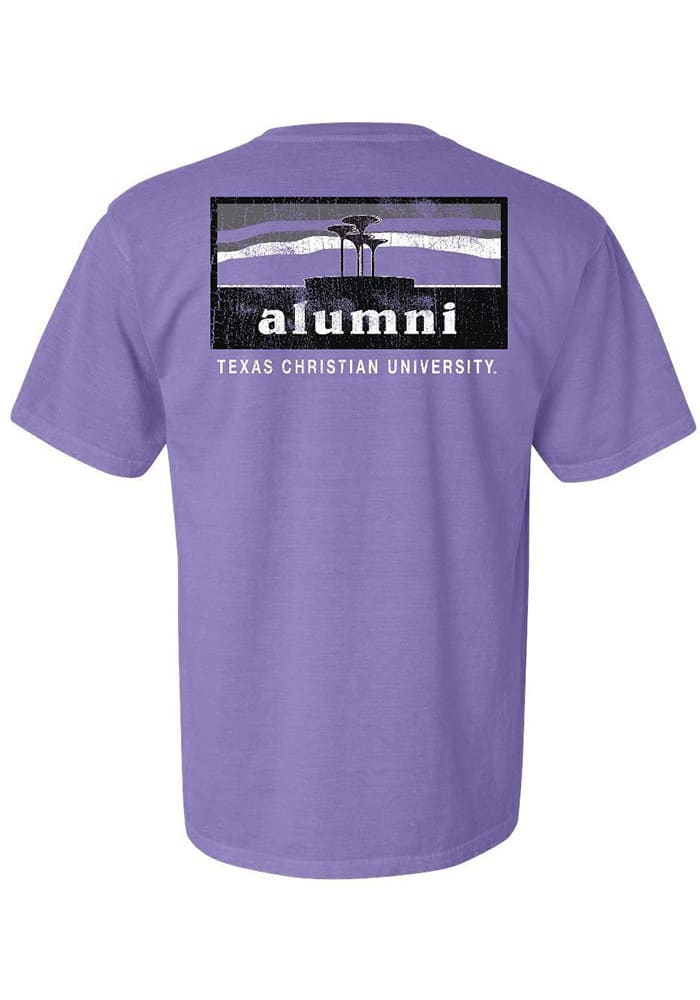 TCU Horned Frogs Womens Purple Alumni Short Sleeve T-Shirt