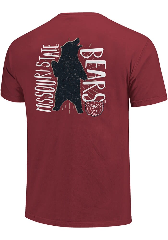 Missouri State Bears Womens Comfort Colors T-Shirt - Maroon