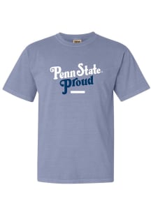 Penn State Nittany Lions Womens Light Blue Attitude Short Sleeve T-Shirt