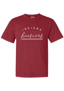 Indiana Hoosiers New Basic Short Sleeve T-Shirt - Crimson