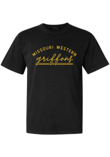 Missouri Western Griffons Womens Black New Basic Short Sleeve T-Shirt