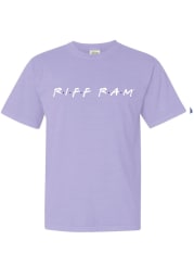 TCU Horned Frogs Womens Lavender Wordmark Dots Short Sleeve T-Shirt