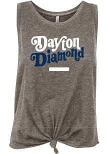 Dayton Women's Grey Heather Diamond Tank Top