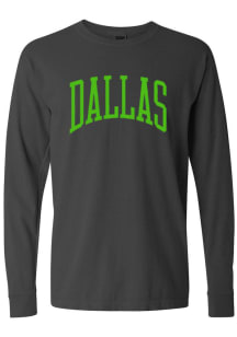 Dallas Ft Worth Charcoal Arch Long Sleeve T Shirt