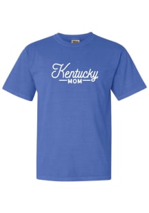 Kentucky Wildcats Womens Blue Mom Short Sleeve T-Shirt