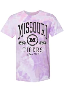 Missouri Tigers Womens Pink Natasha Short Sleeve T-Shirt