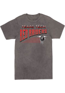 Texas Tech Red Raiders Womens Black Vintage Short Sleeve T-Shirt