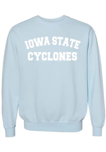 Iowa State Cyclones Womens Light Blue Classic Crew Sweatshirt
