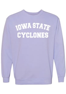 Iowa State Cyclones Womens Purple Classic Crew Sweatshirt