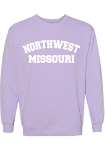 Northwest Missouri State Bearcats Womens Purple Classic Crew Sweatshirt