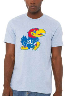 Kansas Jayhawks Womens Light Blue Classic Short Sleeve T-Shirt