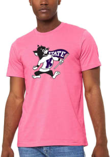 K-State Wildcats Womens Pink Classic Short Sleeve T-Shirt