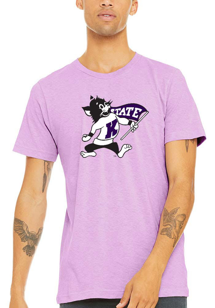 K-State Wildcats Womens Purple Classic Short Sleeve T-Shirt