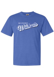 Kentucky Wildcats Womens Blue Script Stack Short Sleeve T-Shirt