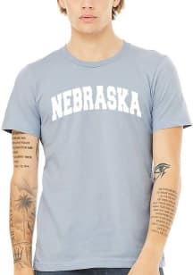 Nebraska Cornhuskers Womens Light Blue Classic Short Sleeve T-Shirt
