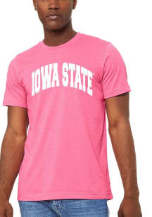 Iowa State Cyclones Womens Pink Classic Short Sleeve T-Shirt