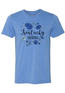 Kentucky Wildcats Womens Blue Grandma Short Sleeve T-Shirt