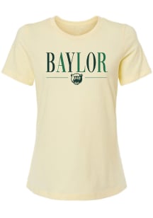 Baylor Bears Womens White Classic Short Sleeve T-Shirt
