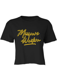 Missouri Western Griffons Womens Black Jade Short Sleeve T-Shirt