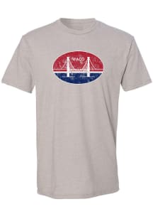 Waco Tan City Flag Short Sleeve Fashion T Shirt